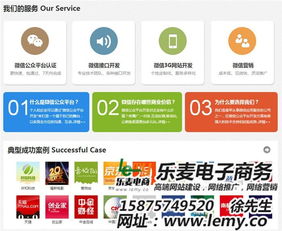 樂麥電商 高效微信推廣與專業(yè)信息咨詢服務(wù)